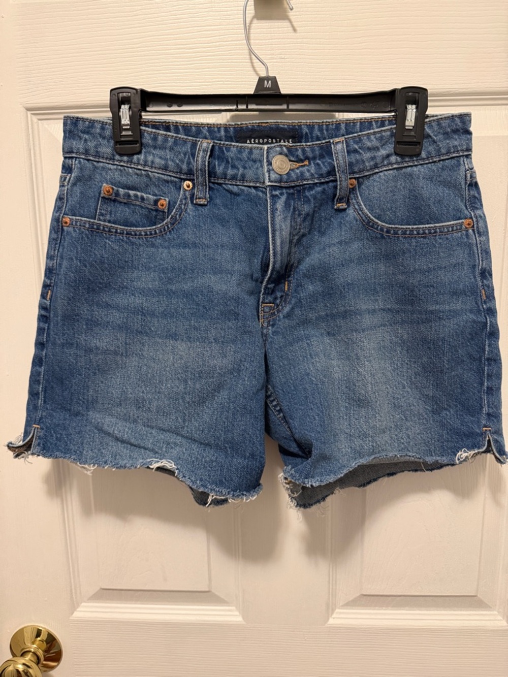 Aeropostale Medium Blue Denim Cutoff Shorts-Sz. 6